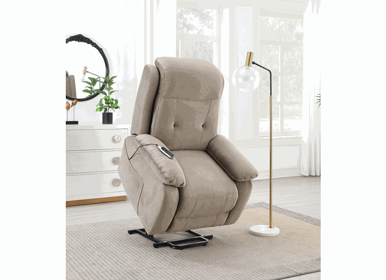 Linda Tan Powered Lift Armchair - room