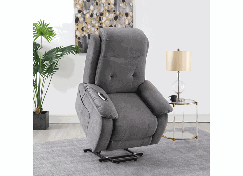 Linda Grey Lift & Rise Chair - room