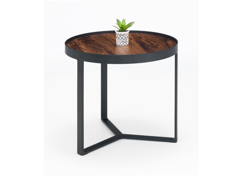 Loft Metal Frame Round Lamp Tables
