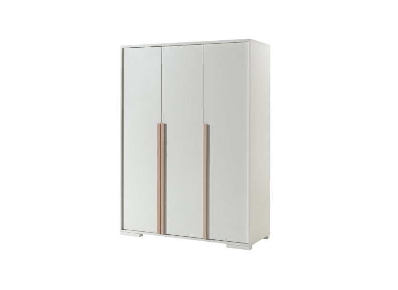 London White Triple Wardrobe 