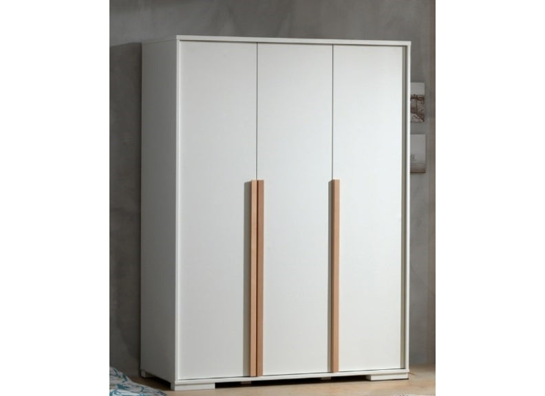 London White Triple Wardrobe Room