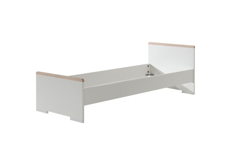 London White Bed W/Optional Drawer