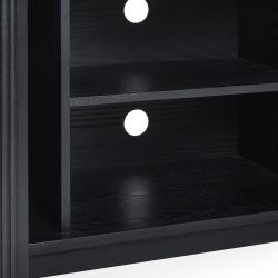 Louis Black Fluted TV Unit: Elevate Your Living Space with Timeless Luxury by Homeline Furniture (Free Nationwide Delivery in 3-5 Weeks)