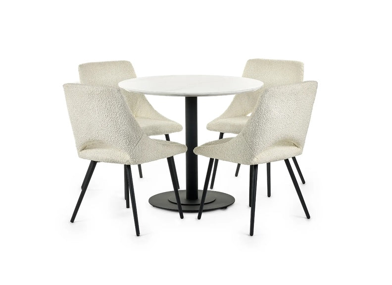 Luca Round Table & Irish Chairs