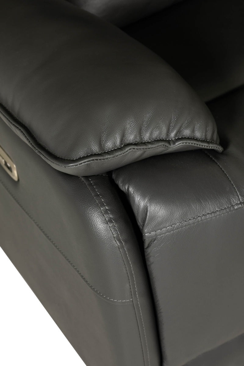 Lugo 1 Seater Electric Recliner - In Grey or Latte