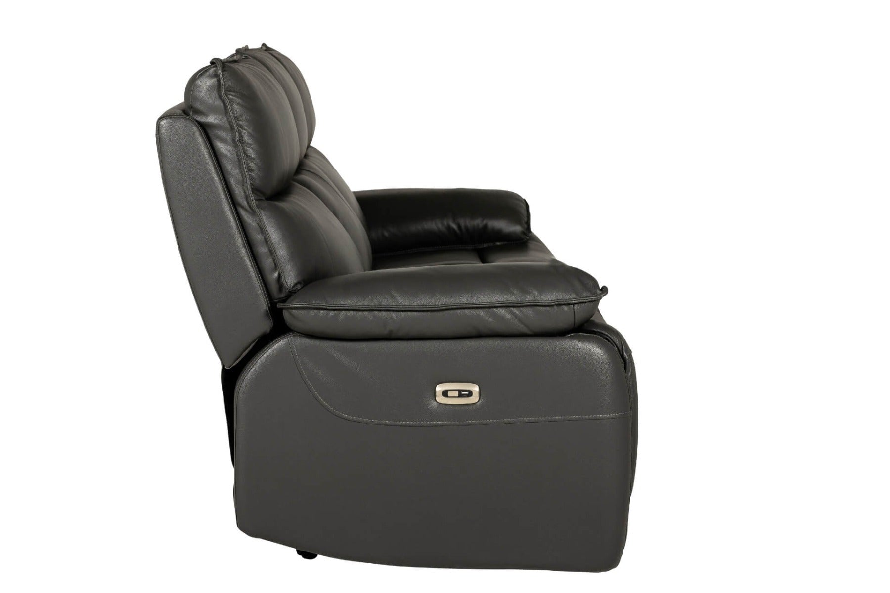 Lugo 3 Seater Electric Recliner - In Dark Grey or Latte