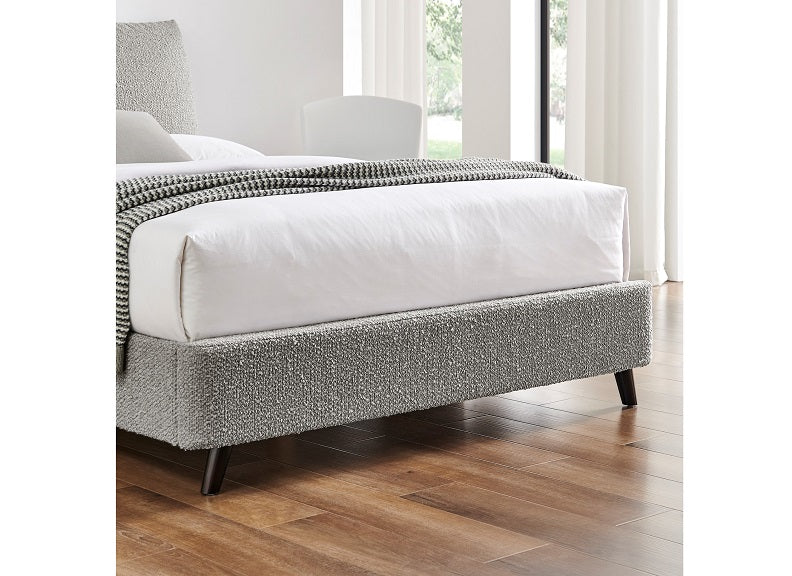 Vancouver Grey Bed - footend