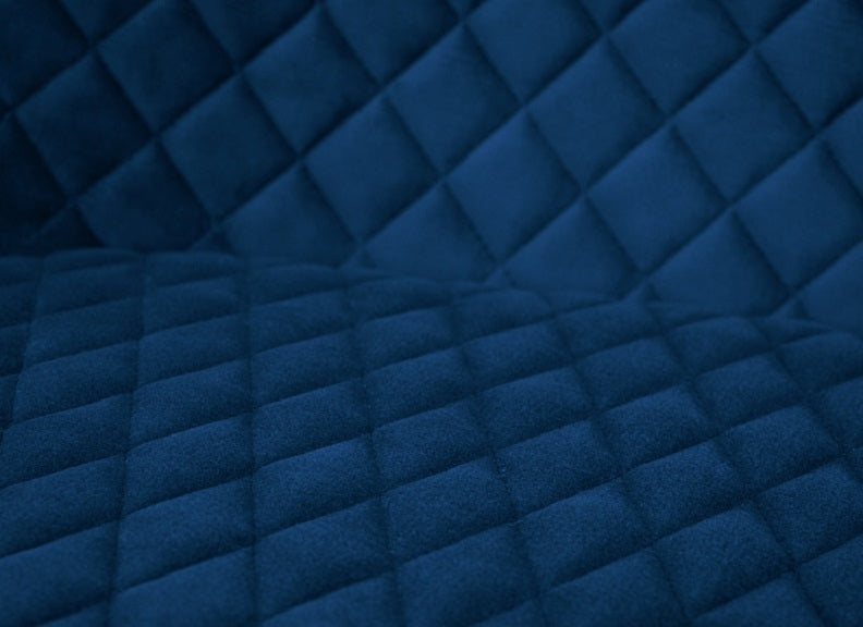 Luxe Blue Velvet Fabric