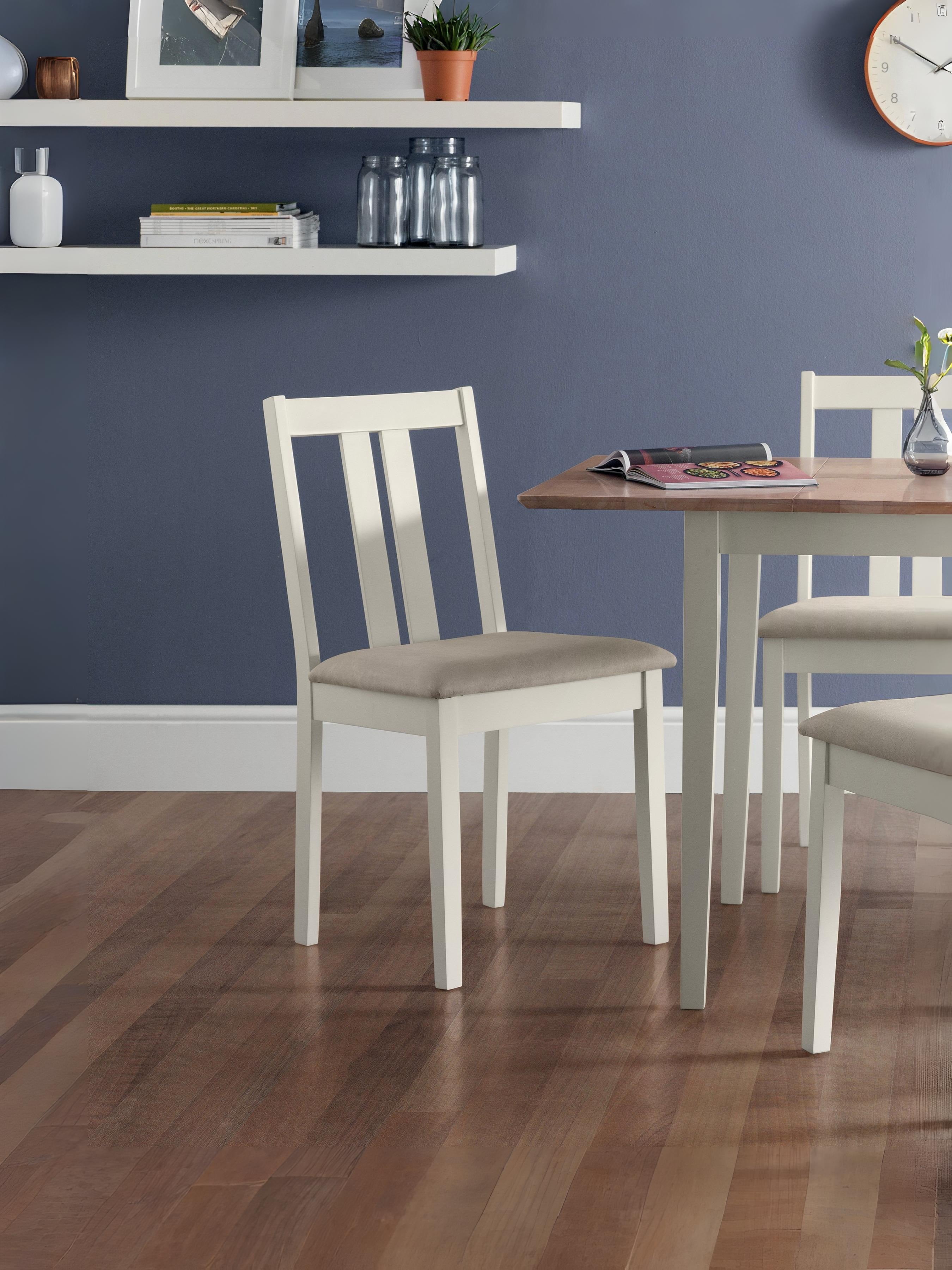 Set Of 2 Rufford Ivory Chairs