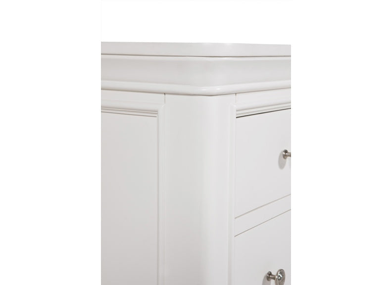 Mabel Bone Eight Drawer Tall Chest