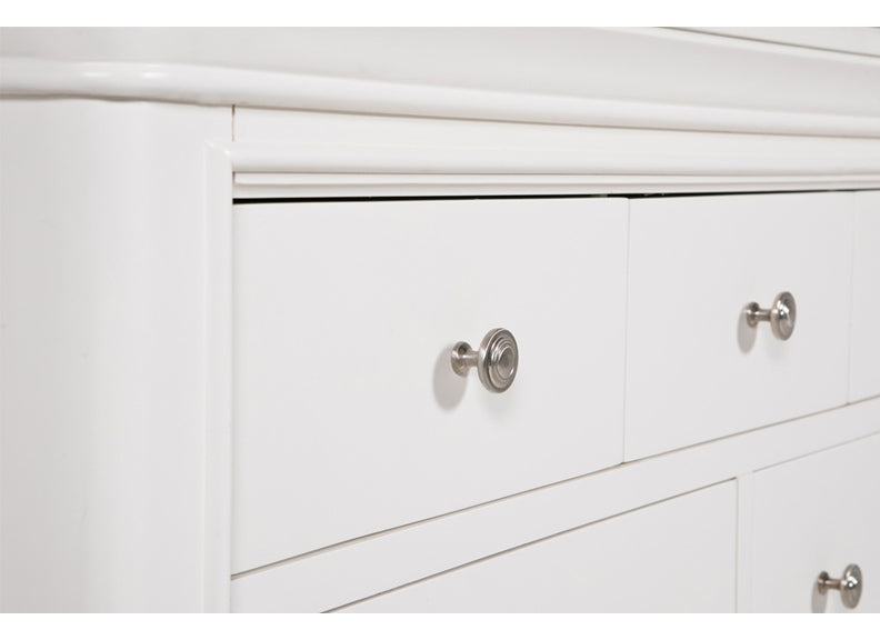 Mabel Bone Seven Drawer Dressing Chest