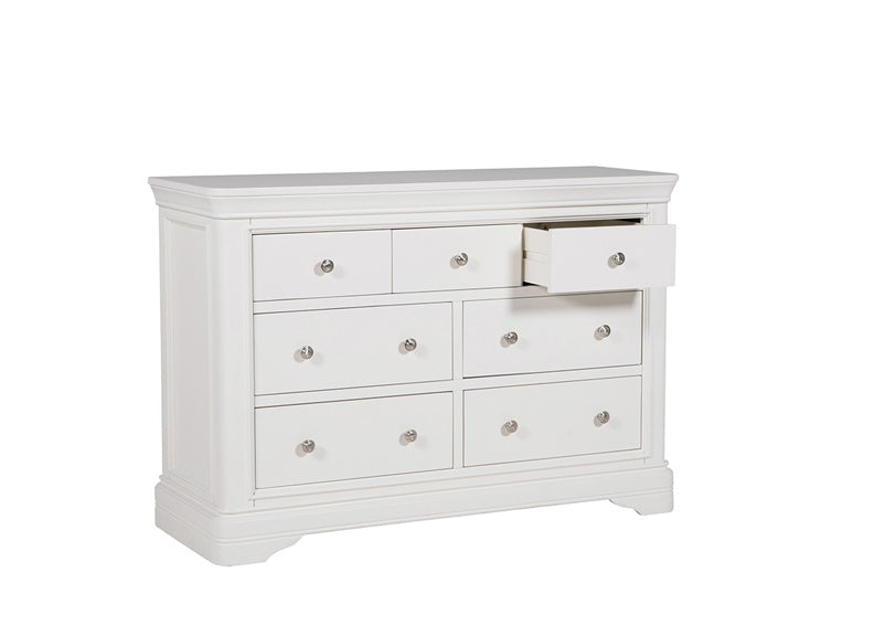 Mabel Bone Seven Drawer Dressing Chest