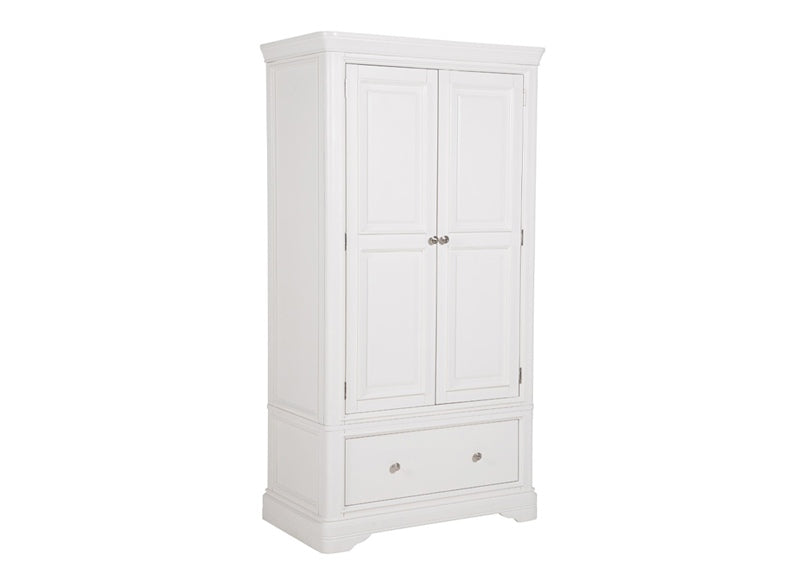 Mabel Bone Two Door Wardrobe