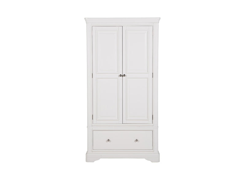 Mabel Bone Two Door Wardrobe
