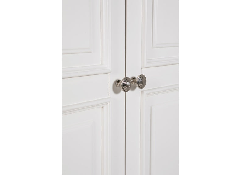 Mabel Bone Three Door Wardrobe