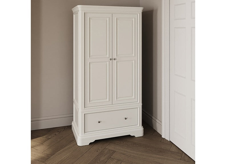 Mabel Two Door One Drawer Wardrobe