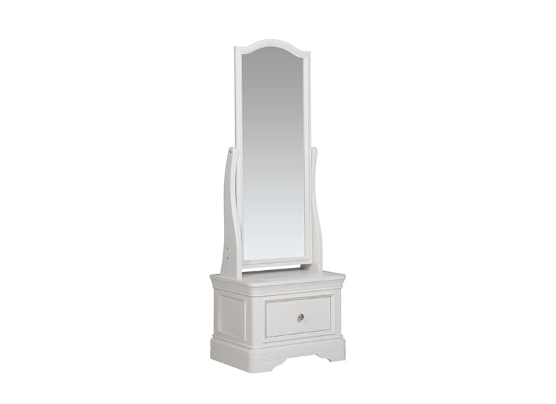 Mabel Bone Cheval Mirror