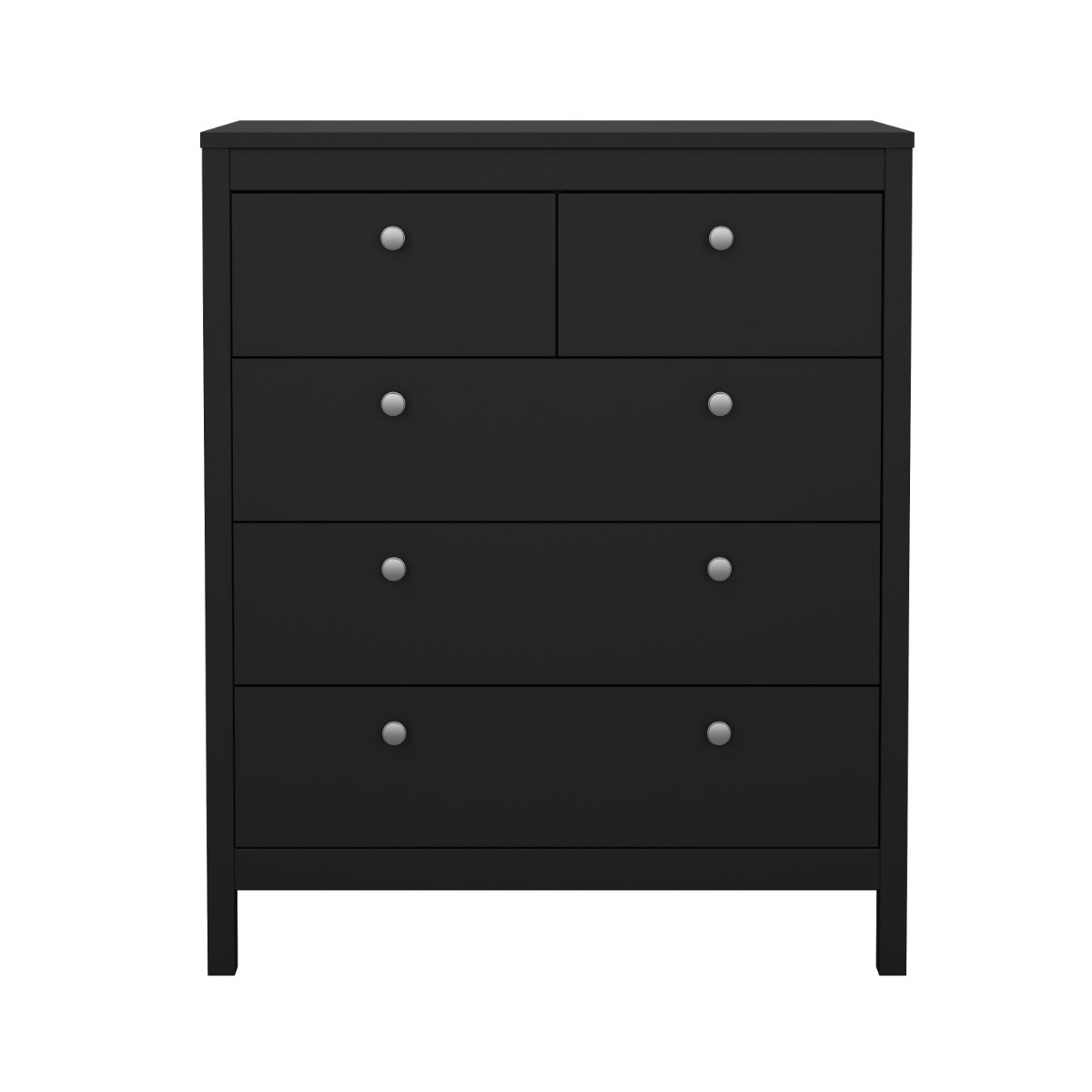 Madrid 3+2 Chest - Black