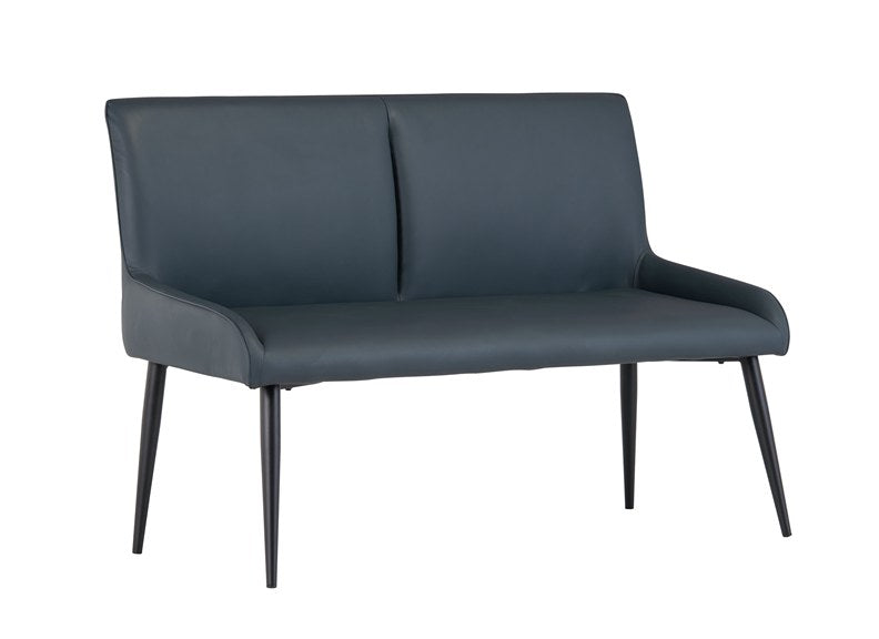 Payton Extending Dining Table With Maisy PU Chairs/Benches