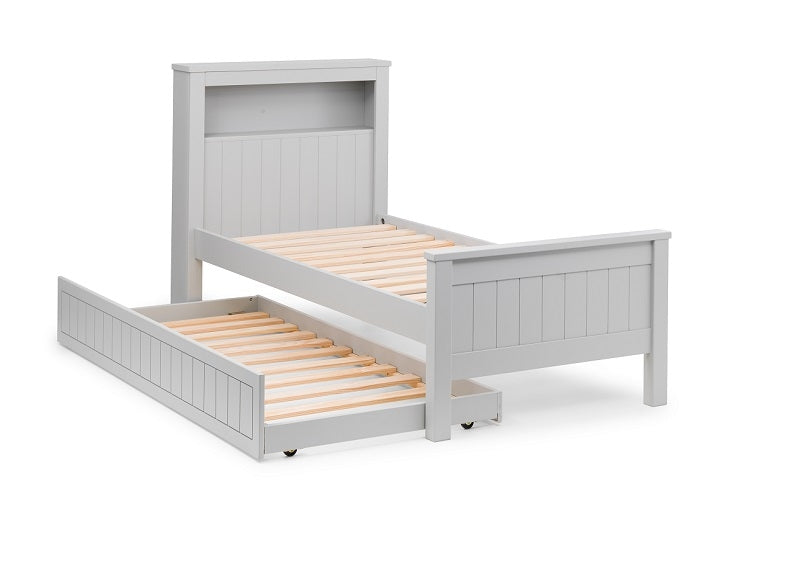 Maine Grey Bookcase Bed - 2