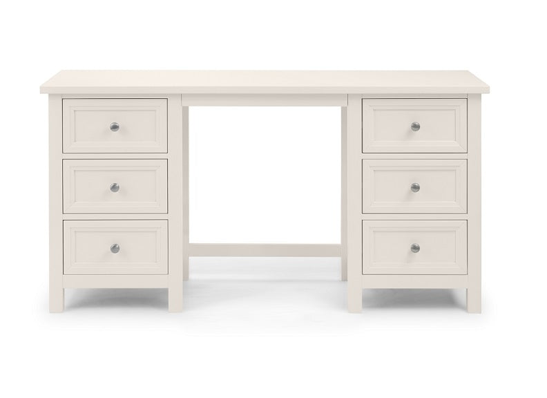 Maine Surf White Dressing Table W/Optional Extras