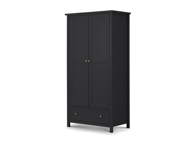 Maine Anthracite Two Door Combi Robe