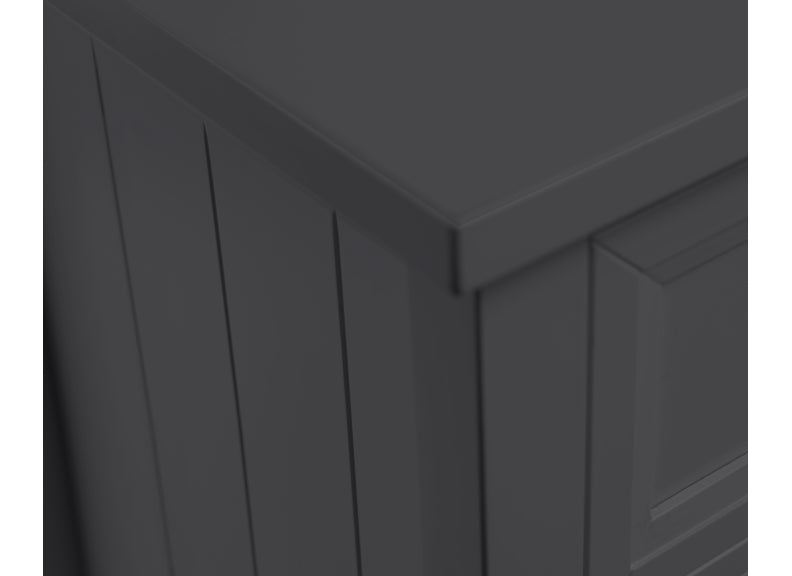 Maine Anthracite Three Drawer Chest