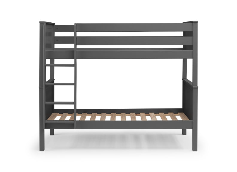 Maine Anthracite Bunk Bed W/Optional Trundle
