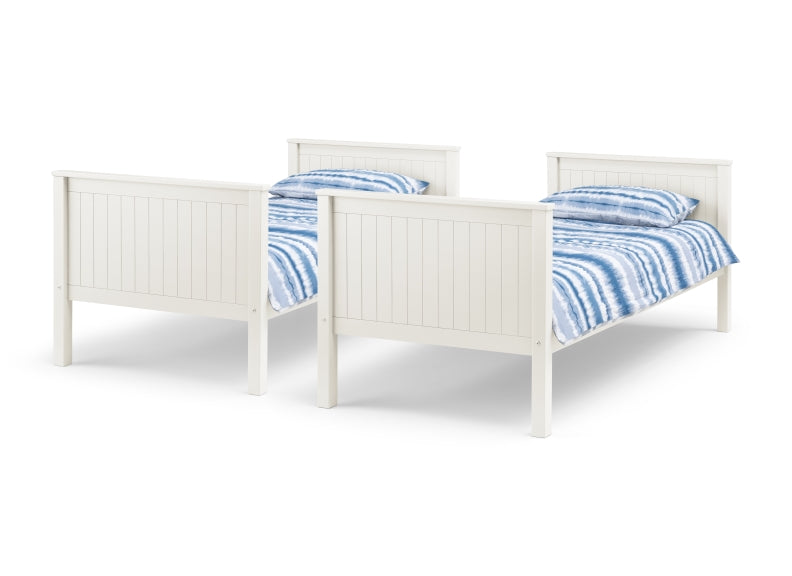 Maine Surf White Bunk Bed W/Optional Trundle
