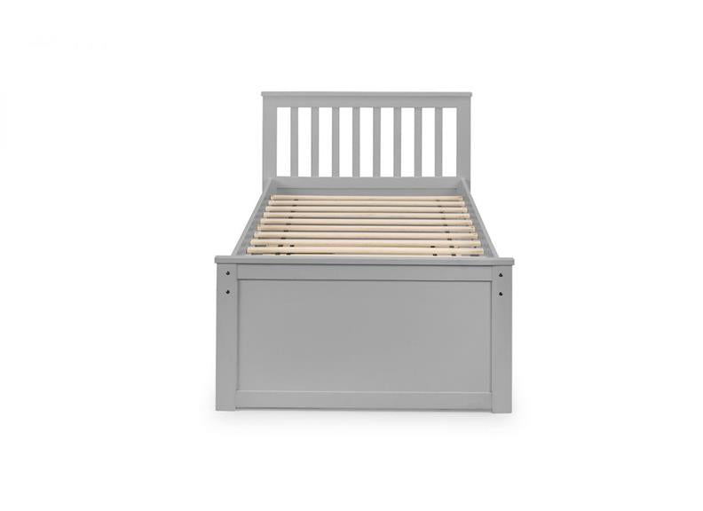 Maisie Bed With Underbed And Drawers - Dove Grey