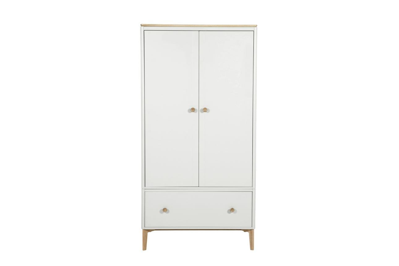 Marlow Wardrobe - 2 Door - Cashmere Oak