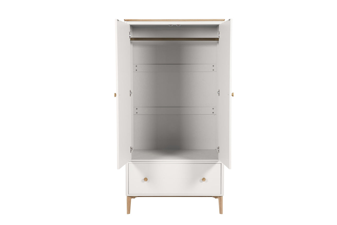 Marlow Wardrobe - 2 Door - Cashmere Oak