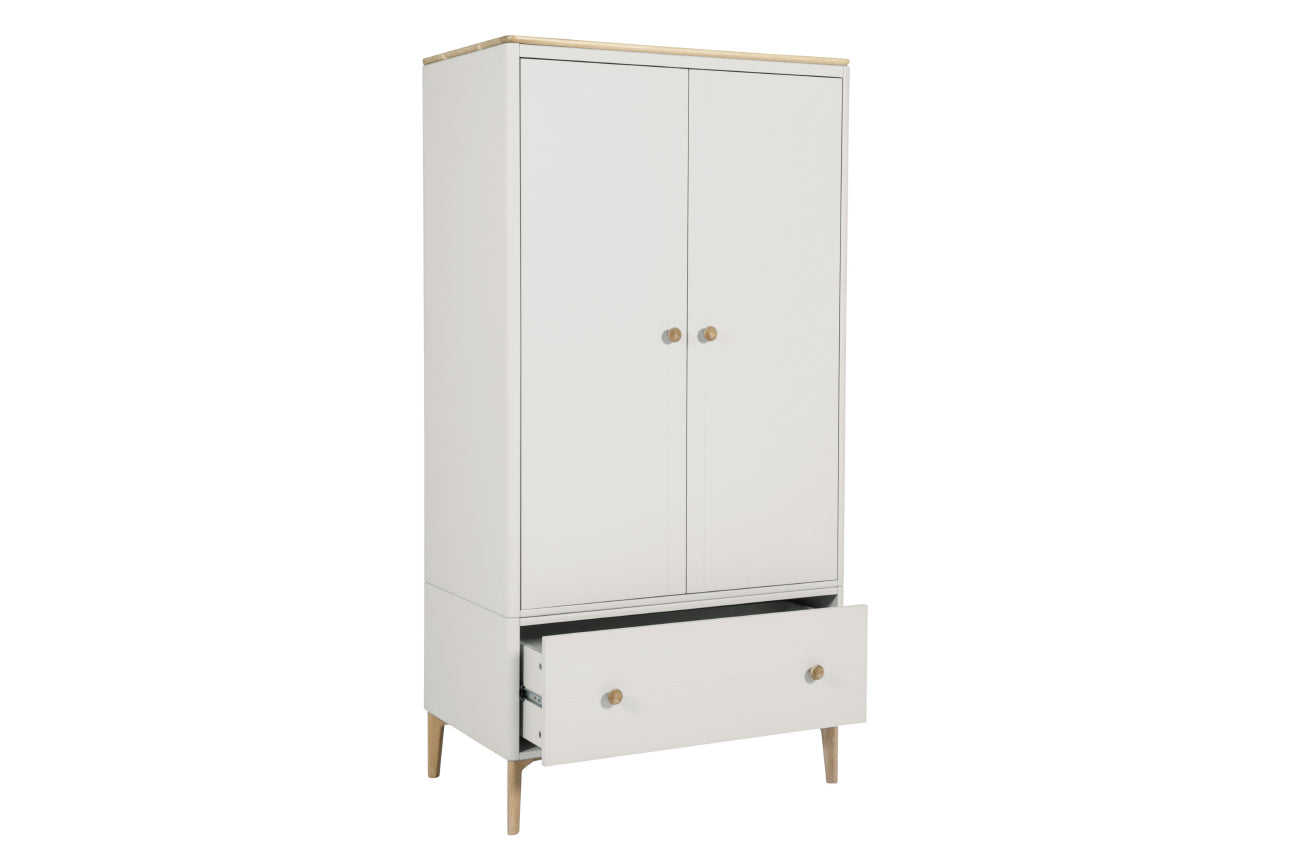 Marlow Wardrobe - 2 Door - Cashmere Oak