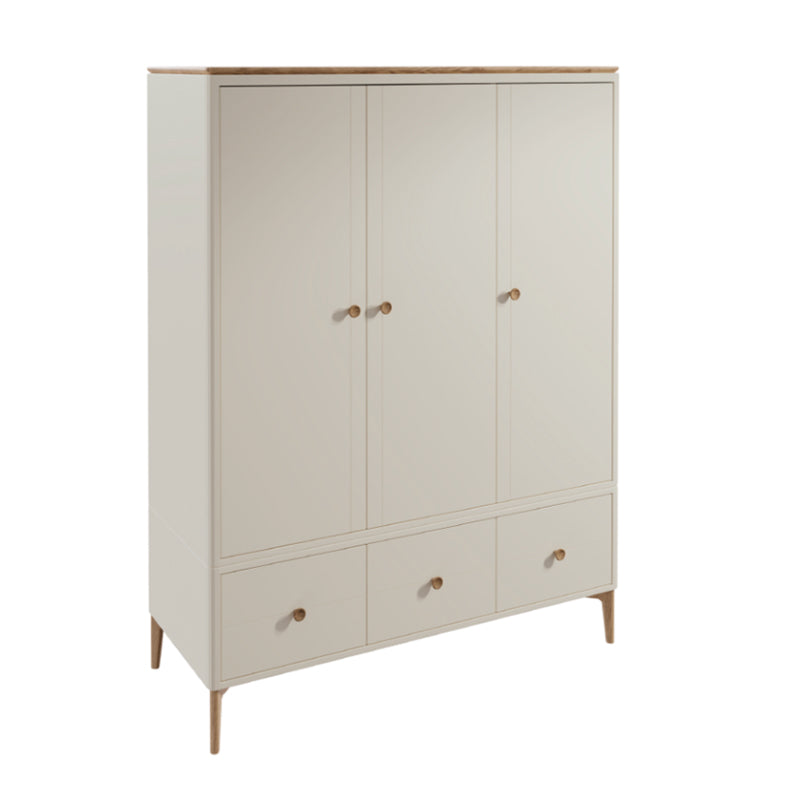 Marlow Wardrobe - 3 Door - Cashmere Oak