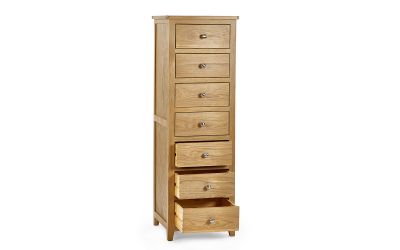 Mallory 7 Drawer Narrow Chest