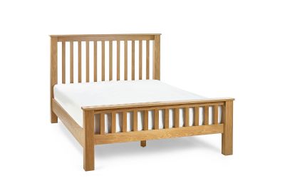 Mallory High Footend Bed 135cm - Stylish Comfort and Durability
