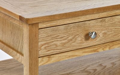 Mallory Coffee Table with 2 Drawers - Stylish Centerpiece for Your Living Room