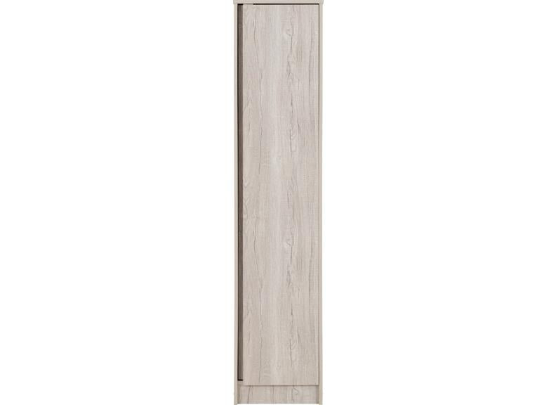 Malvern 1 Door Wardrobe - Urban Snow