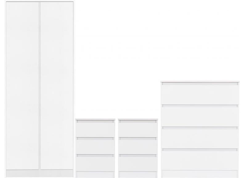 Malvern 2 Door Wardrobe Bedroom Sets