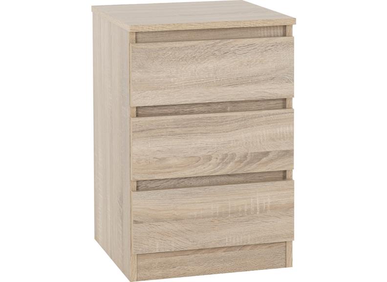 Malvern 3 Door Wardrobe Set Sonoma Oak (PRE0ORDER FOR AUGUST)