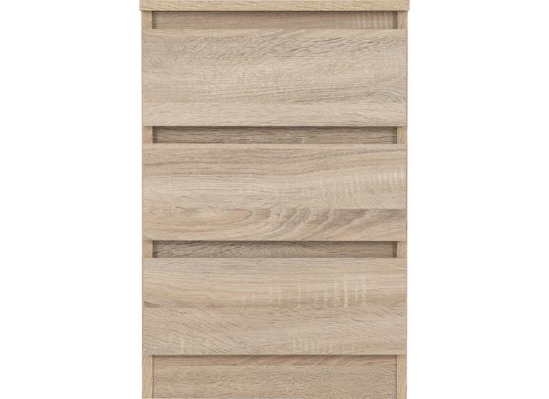 Malvern 3 Drawer Bedside Sonoma Oak