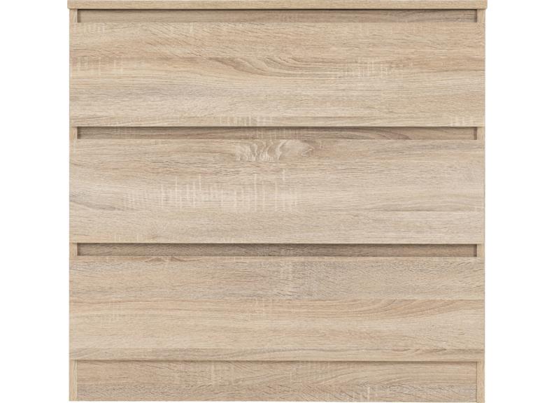 Malvern 3 Drawer Chest Sonoma Oak