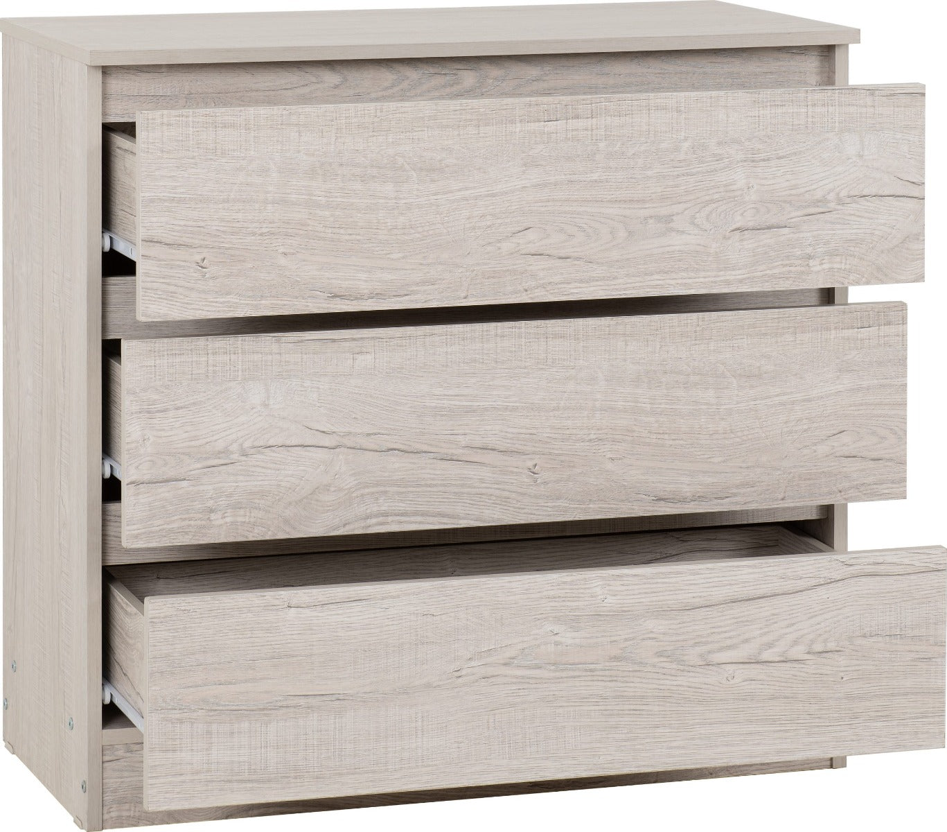 Malvern 3 Drawer Chest Urban Snow