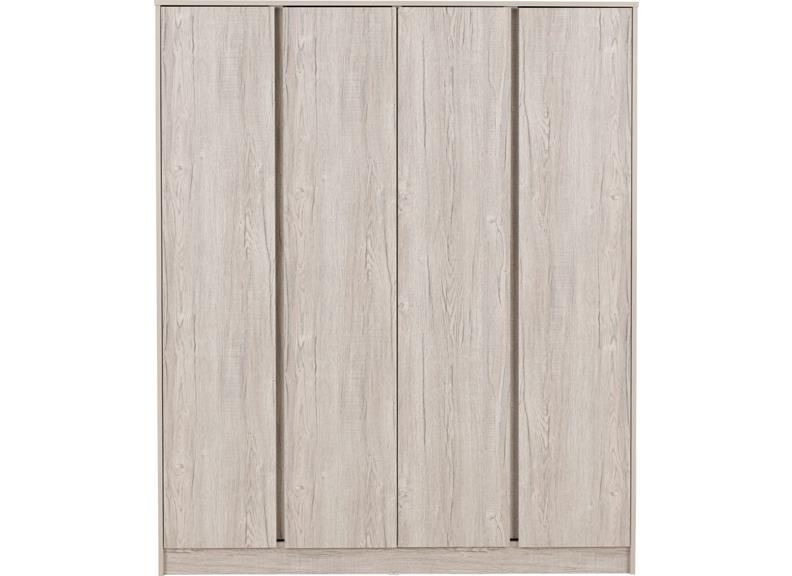 Malvern Urban Snow 4 Door Wardrobe
