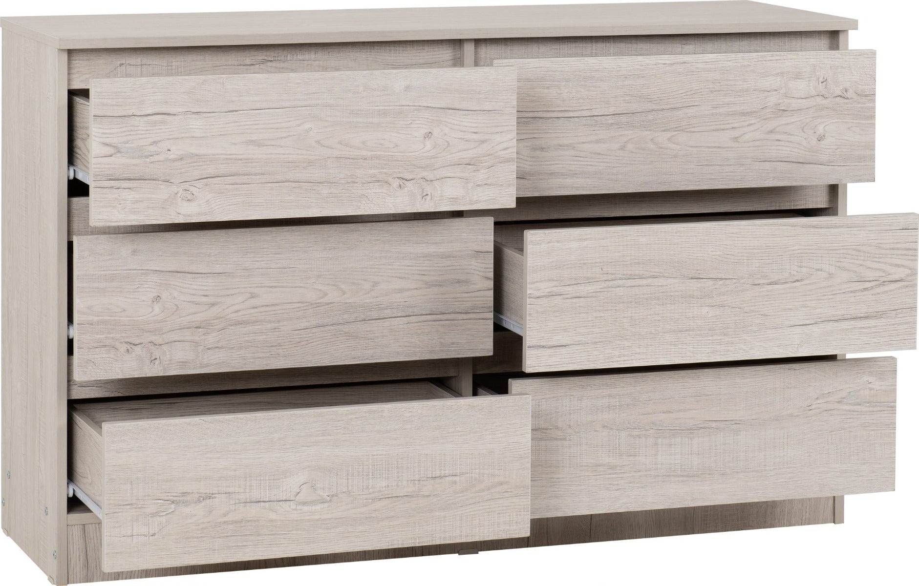Malvern 6 Drawer Chest Urban Snow