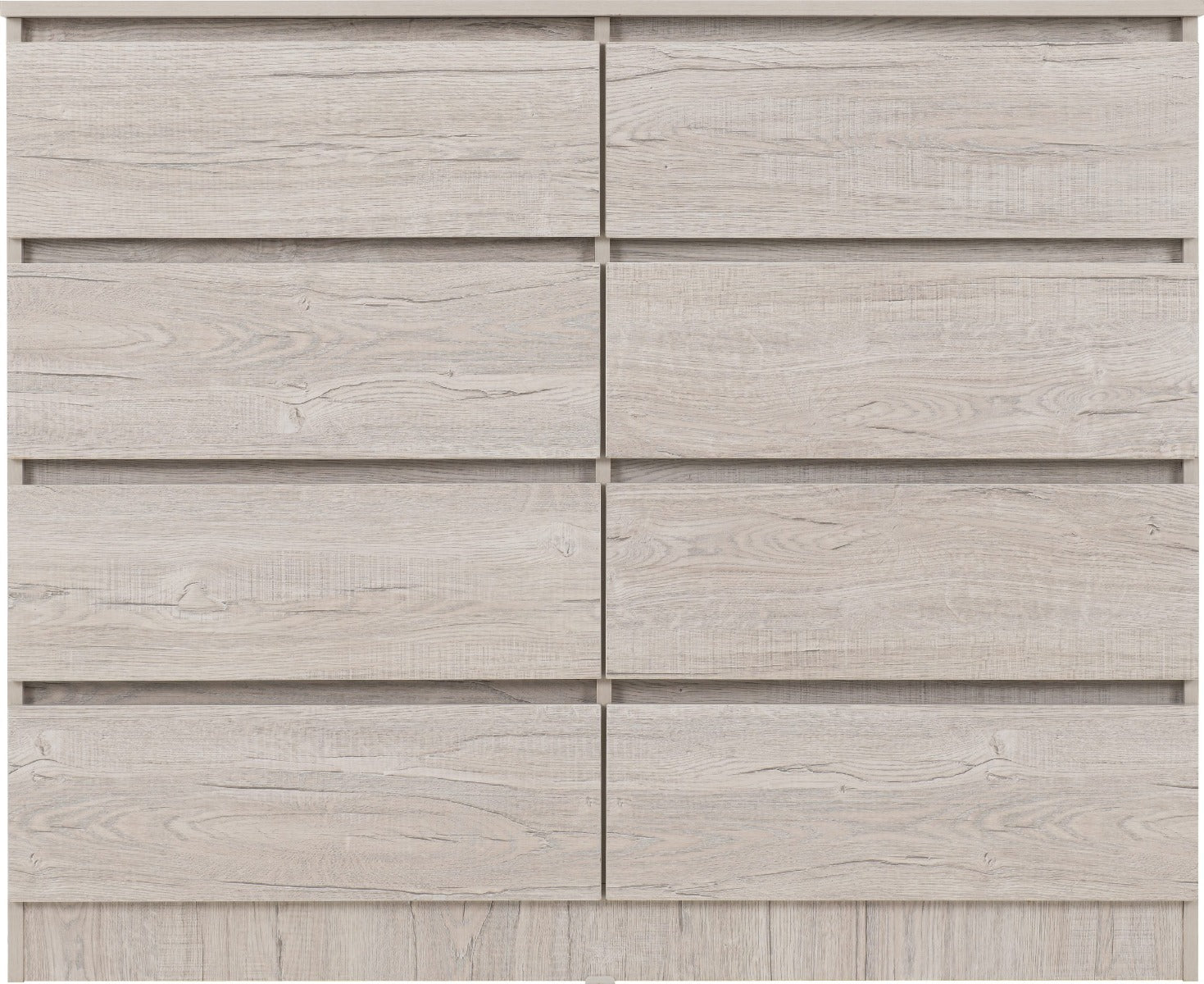 Malvern 8 Drawer Chest Urban Snow