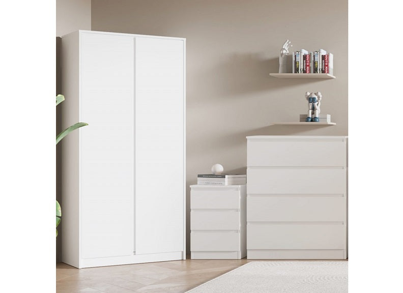 Malvern Bedroom Trio In White