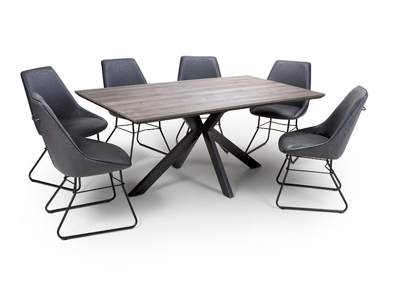 Manhattan Fixed Rectangular Dining Tables