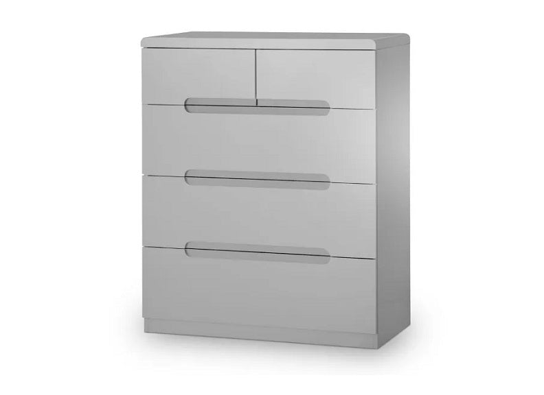 Manhattan Grey Gloss 2+3 Chest - 1