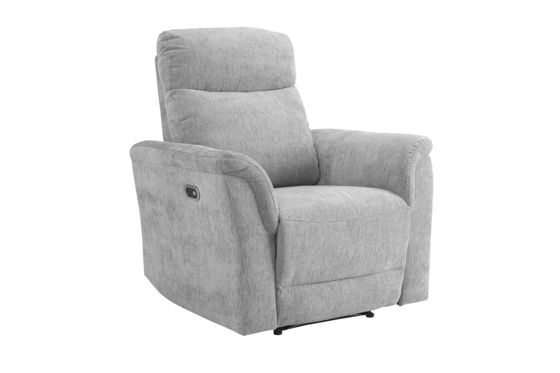 Maude 1 Seater Electric Recliner in Mocha or Grey – Ultimate Comfort with USB Charging Ports – Free Nationwide Delivery